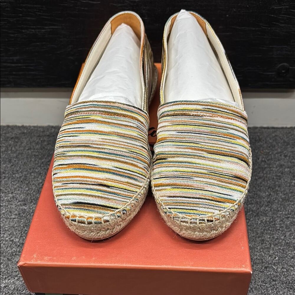 NWT Missoni Striped Espadrilles sneakers Size 39 US 9